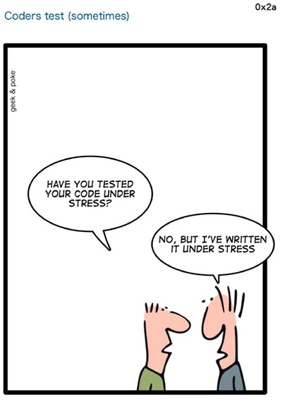 About Coders - Geek and Poke