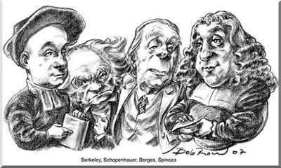 Borges with philosophers