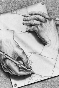 Escher - Drawing Hands
