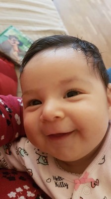 Ma petite fille Gabrielle